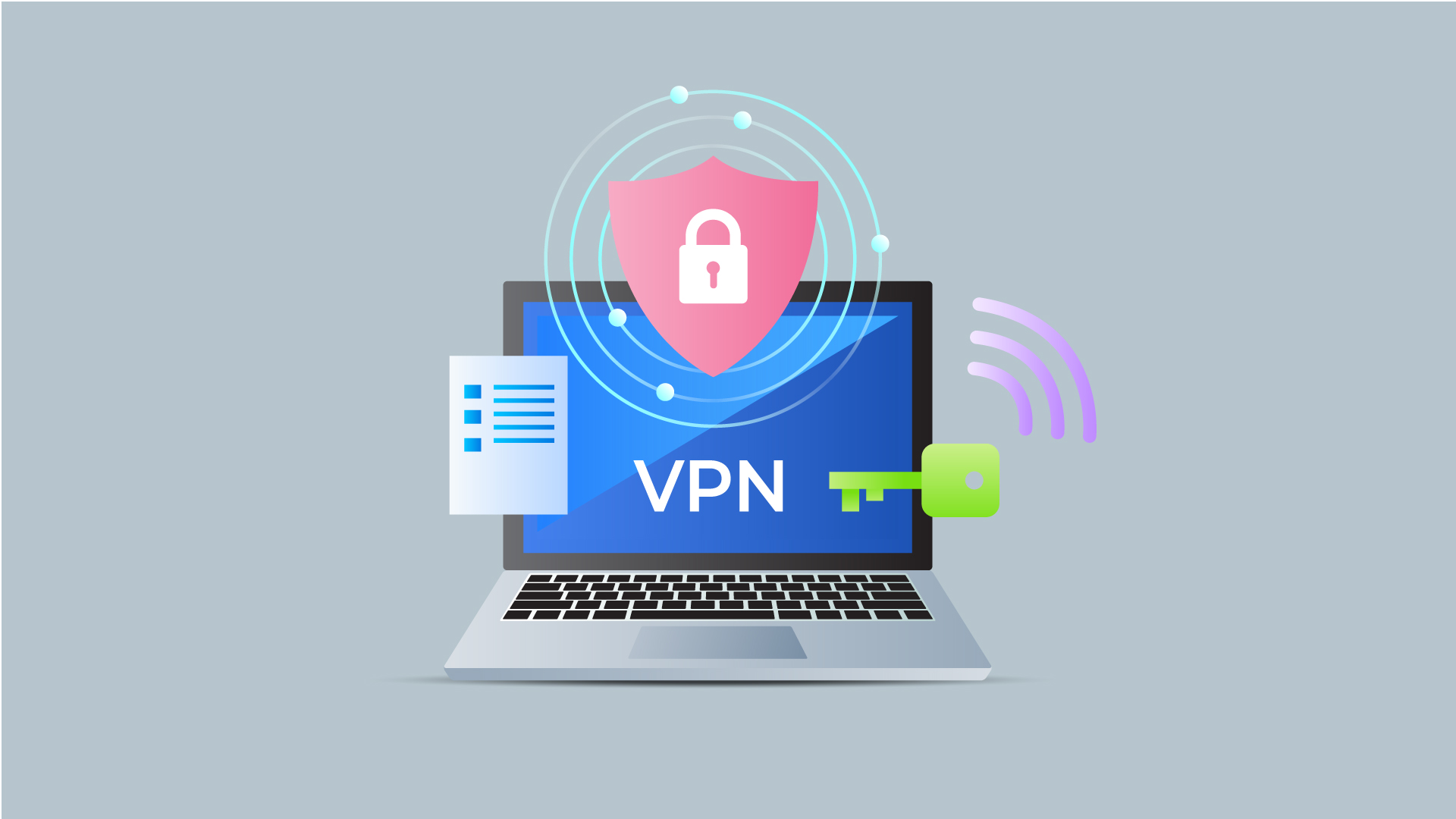 VPN Security Illustration